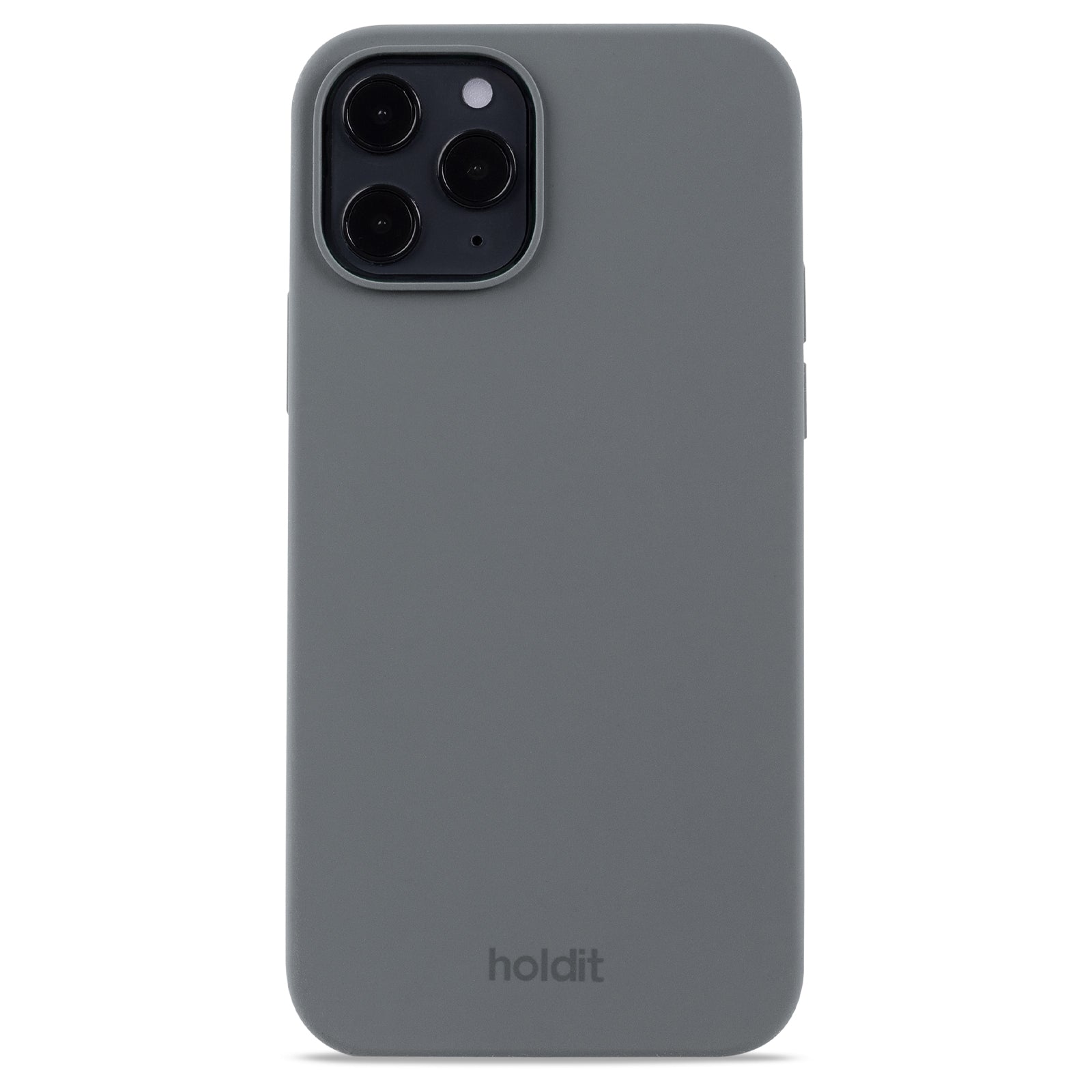 iPhone 12/12 Pro Silicone cover - Space Gray